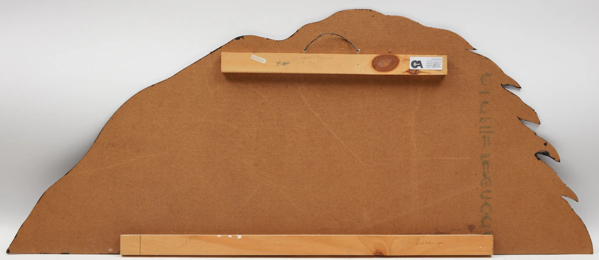 Laurent Bouchard, A-Fric, acrylic and mixed media on canvas, 1987 - view 4
