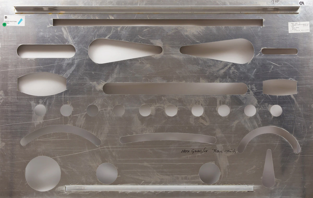 Mark Gomes, Public View, colour photograph mounted on aluminum, 2005 - view 2