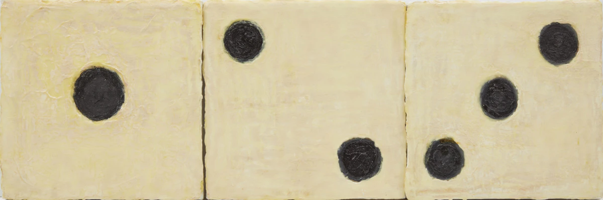 Set of Three Floating Crap Game (Dice Throw #14) by Barbara Steinman