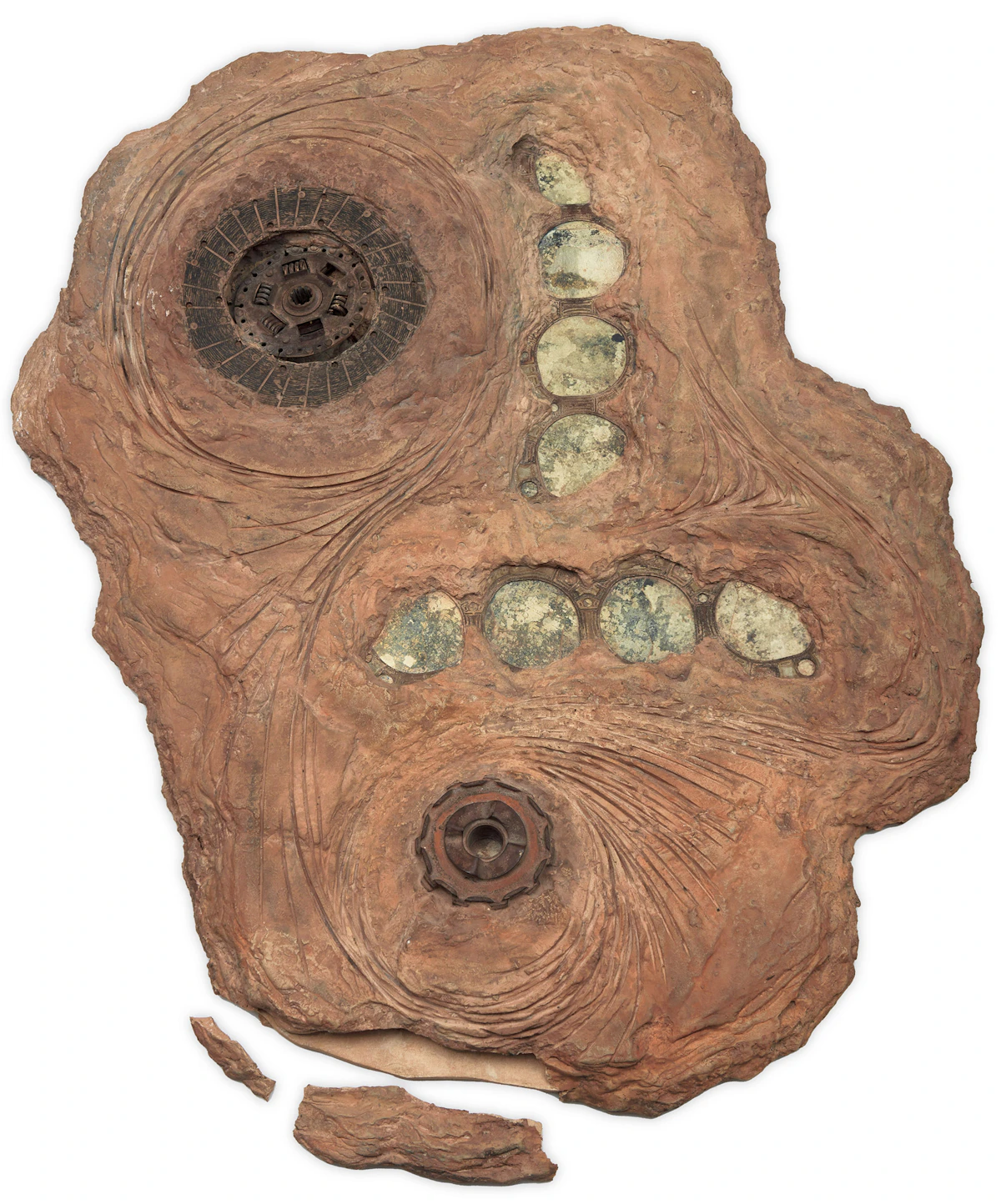 Ian Lazarus, Future Fossil #17, mixed media, 1996 - view 2