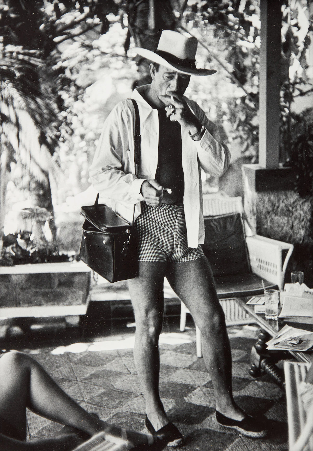 Phil Stern, John Wayne, Acapulco, Mexico, inkjet print