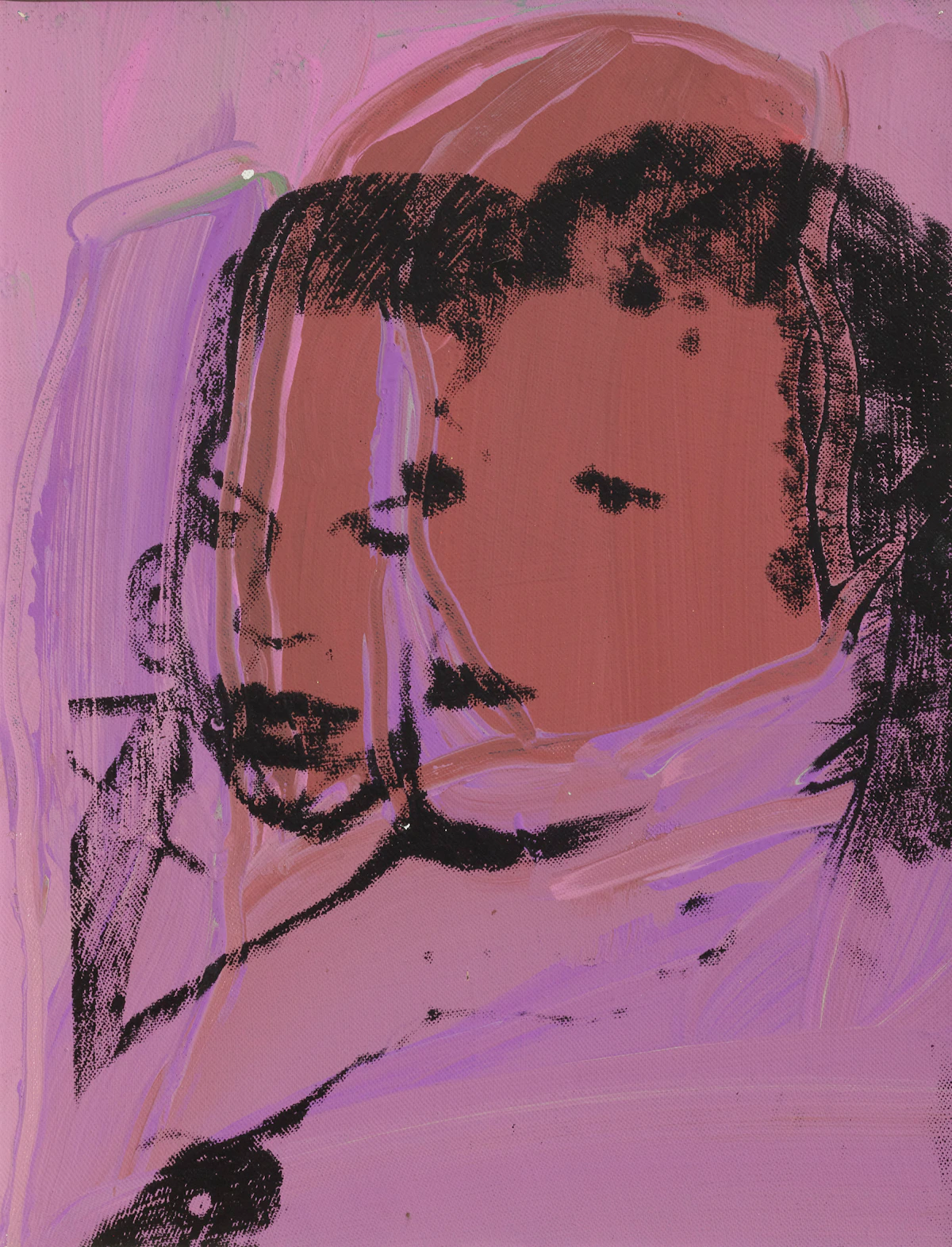 Andy Warhol, Ladies and Gentlemen (Ivette and Lurdes), 1975, acrylic and silkscreen ink on canvas