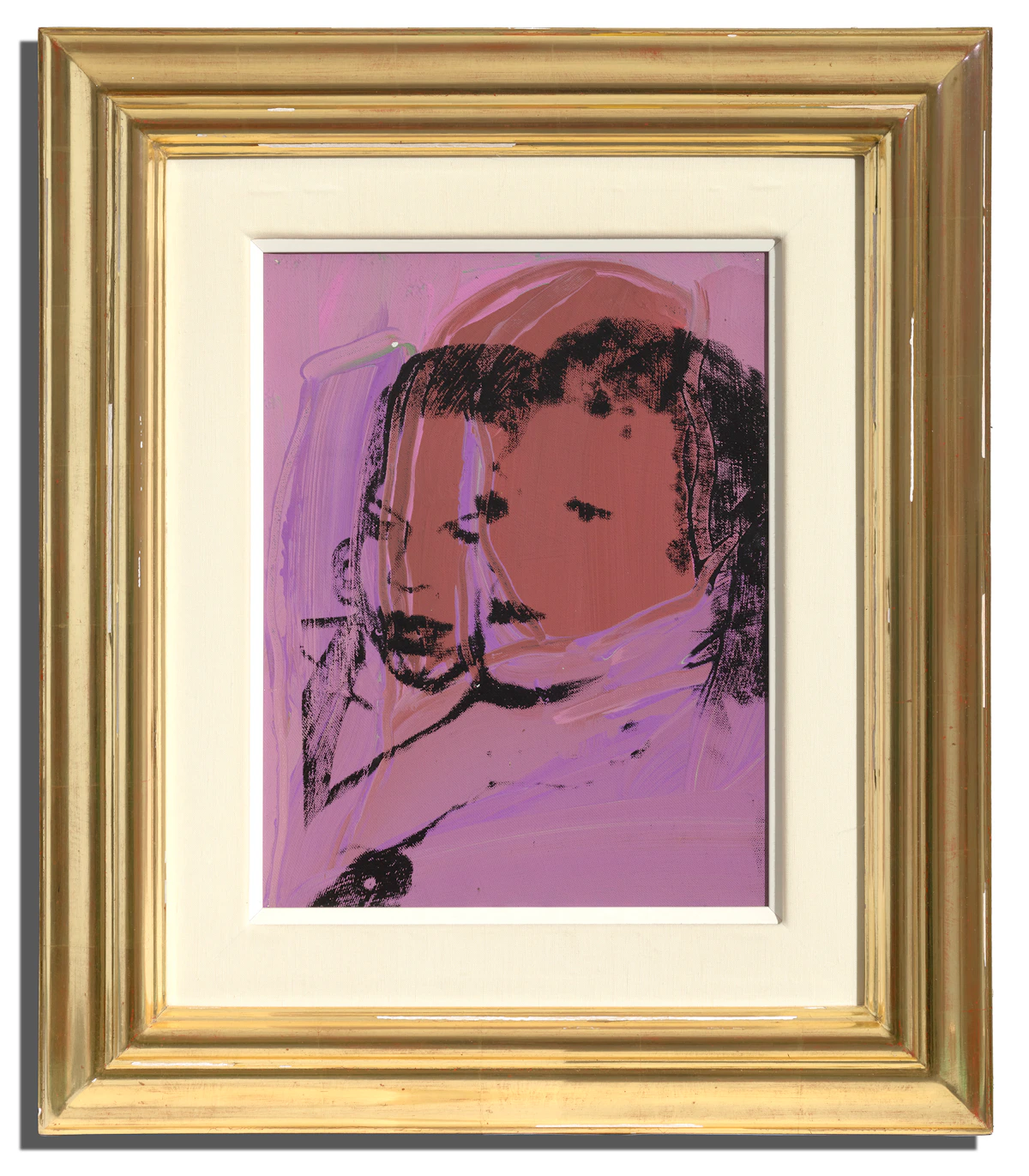 Andy Warhol, Ladies and Gentlemen (Ivette and Lurdes), 1975, acrylic and silkscreen ink on canvas - view 2