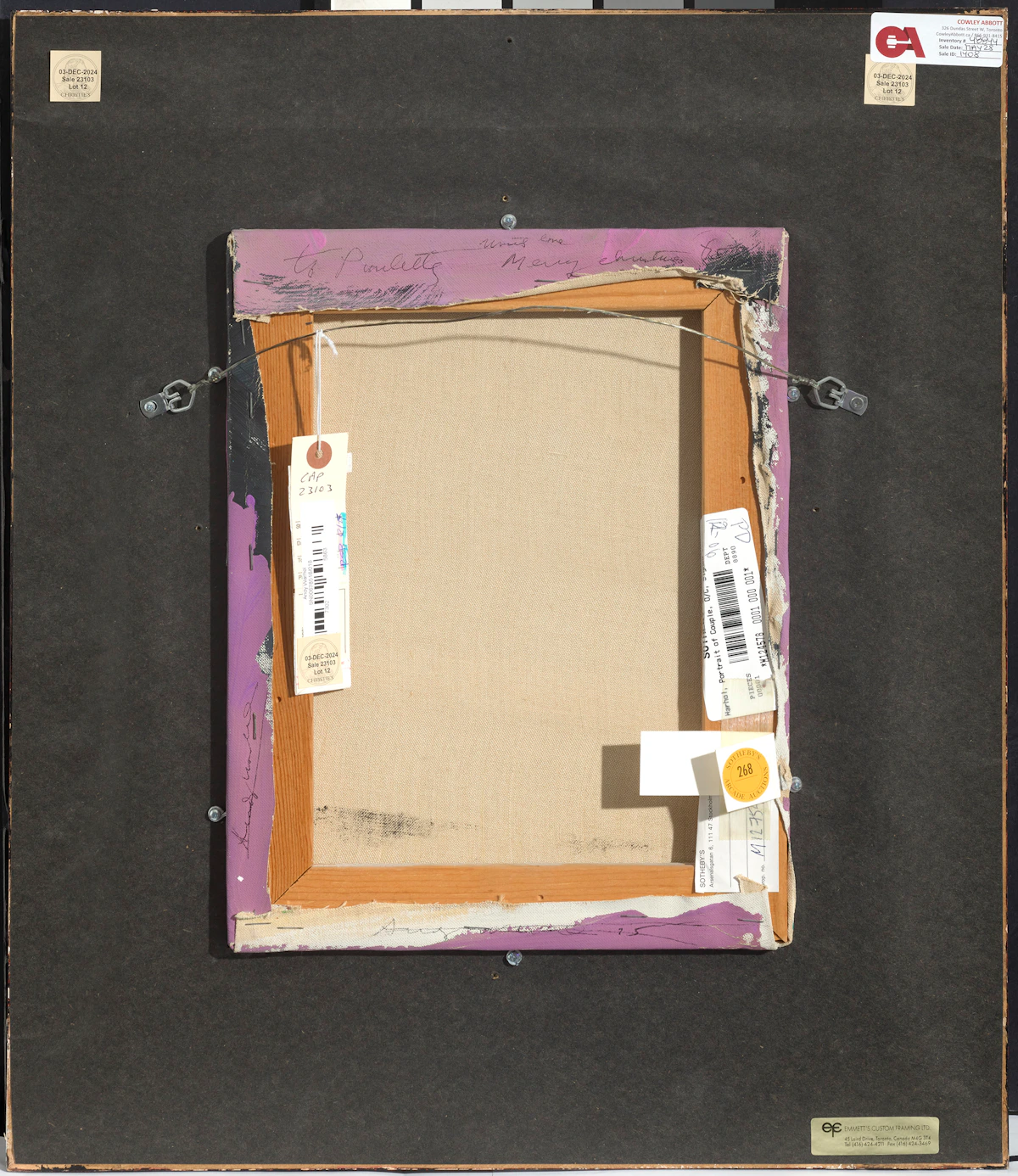 Andy Warhol, Ladies and Gentlemen (Ivette and Lurdes), 1975, acrylic and silkscreen ink on canvas - view 3
