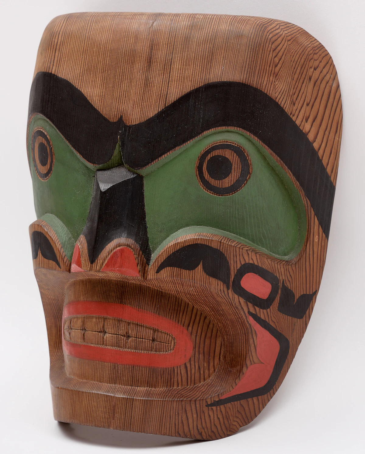 Cody Mathias Joe, Wild Man, carved and painted wood - view 2