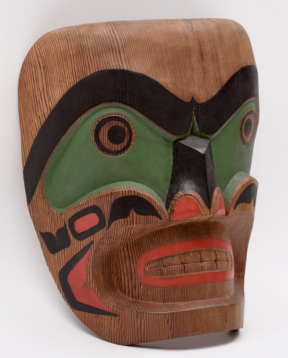 Cody Mathias Joe, Wild Man, carved and painted wood - view 3