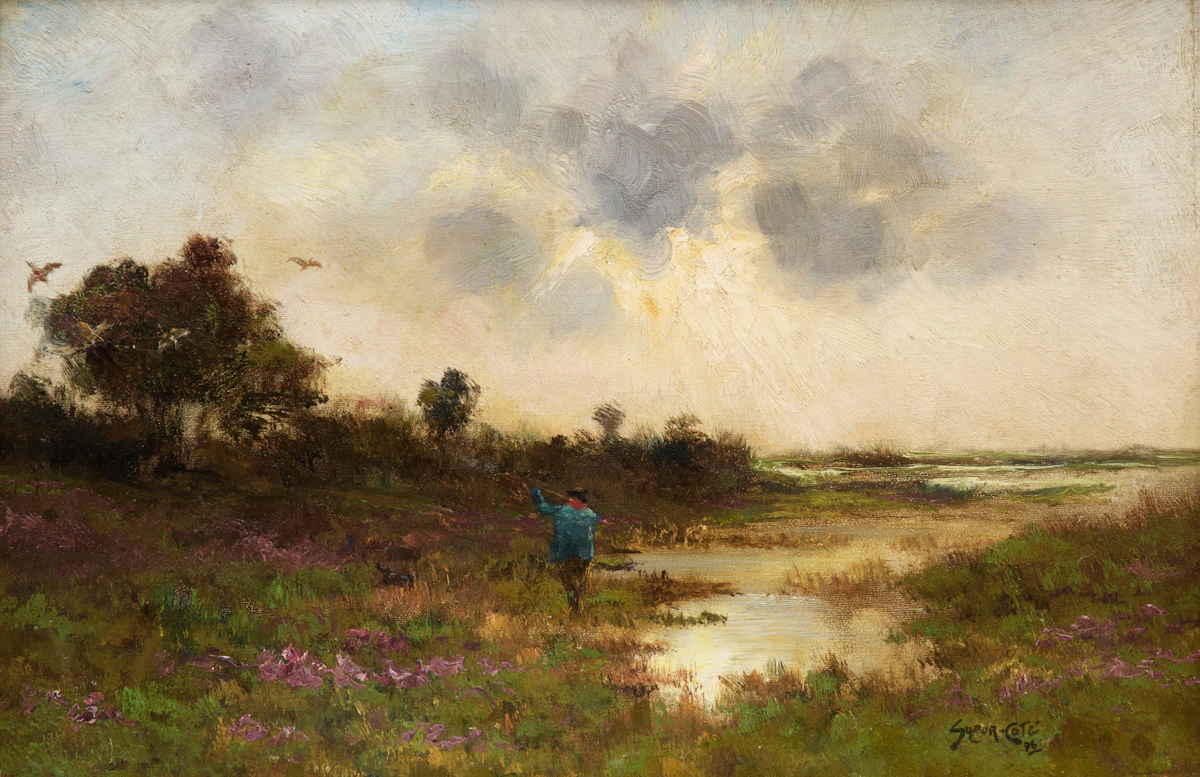 Marc-Aurèle de Foy Suzor-Coté, The Duck Hunter, 1896, oil on canvas