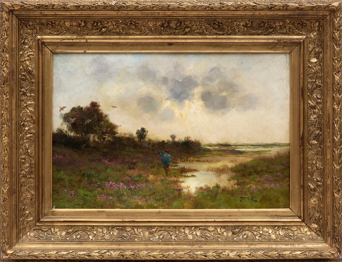 Marc-Aurèle de Foy Suzor-Coté, The Duck Hunter, 1896, oil on canvas - view 2