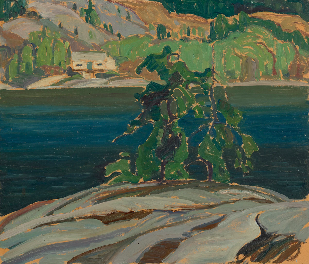 The Carmichael Family Cottage by Franklin Carmichael