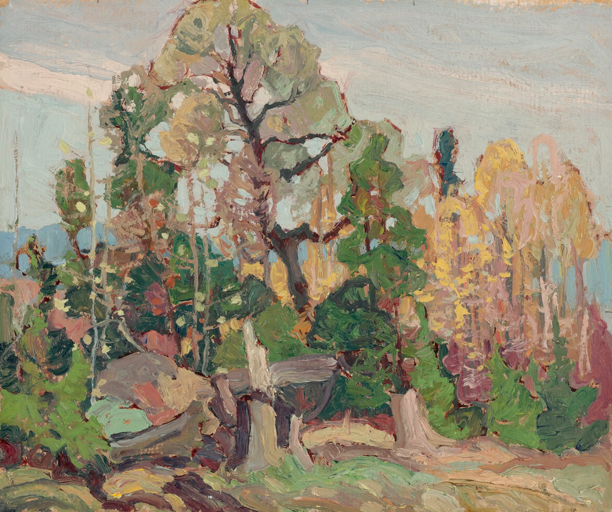 Study of Trees: Autumn by Franklin Carmichael