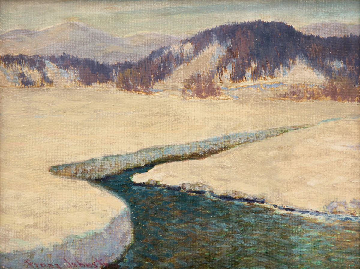 Winter Hills by Frank Hans Johnston