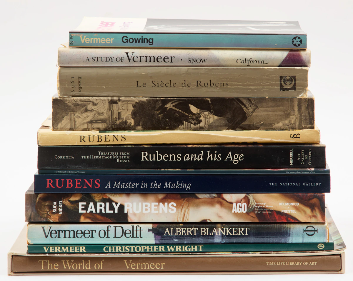 Books and Reference, A Selection of Thirteen Art and Artist Reference Books on the Dutch Golden Age, 13 books