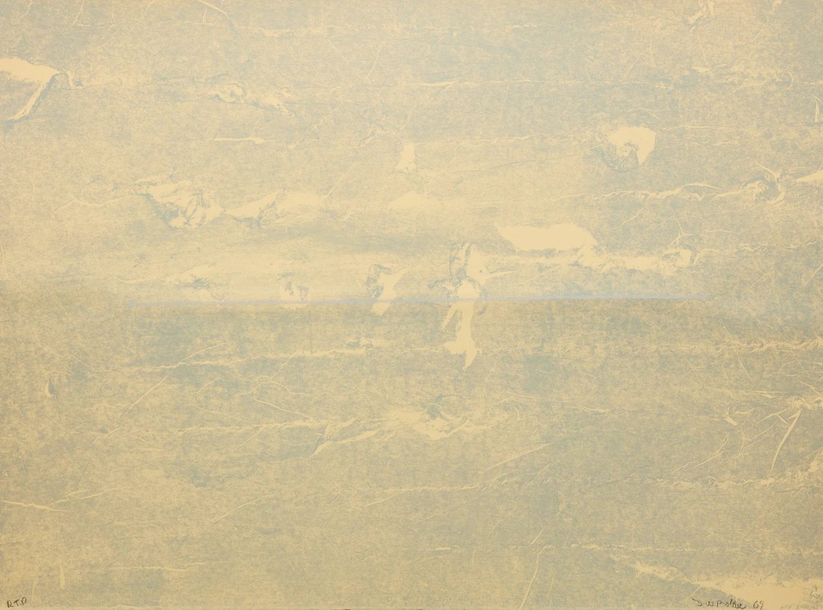 David Bolduc, Two Untitled Abstractions, two colour lithographs, 1969 - view 3