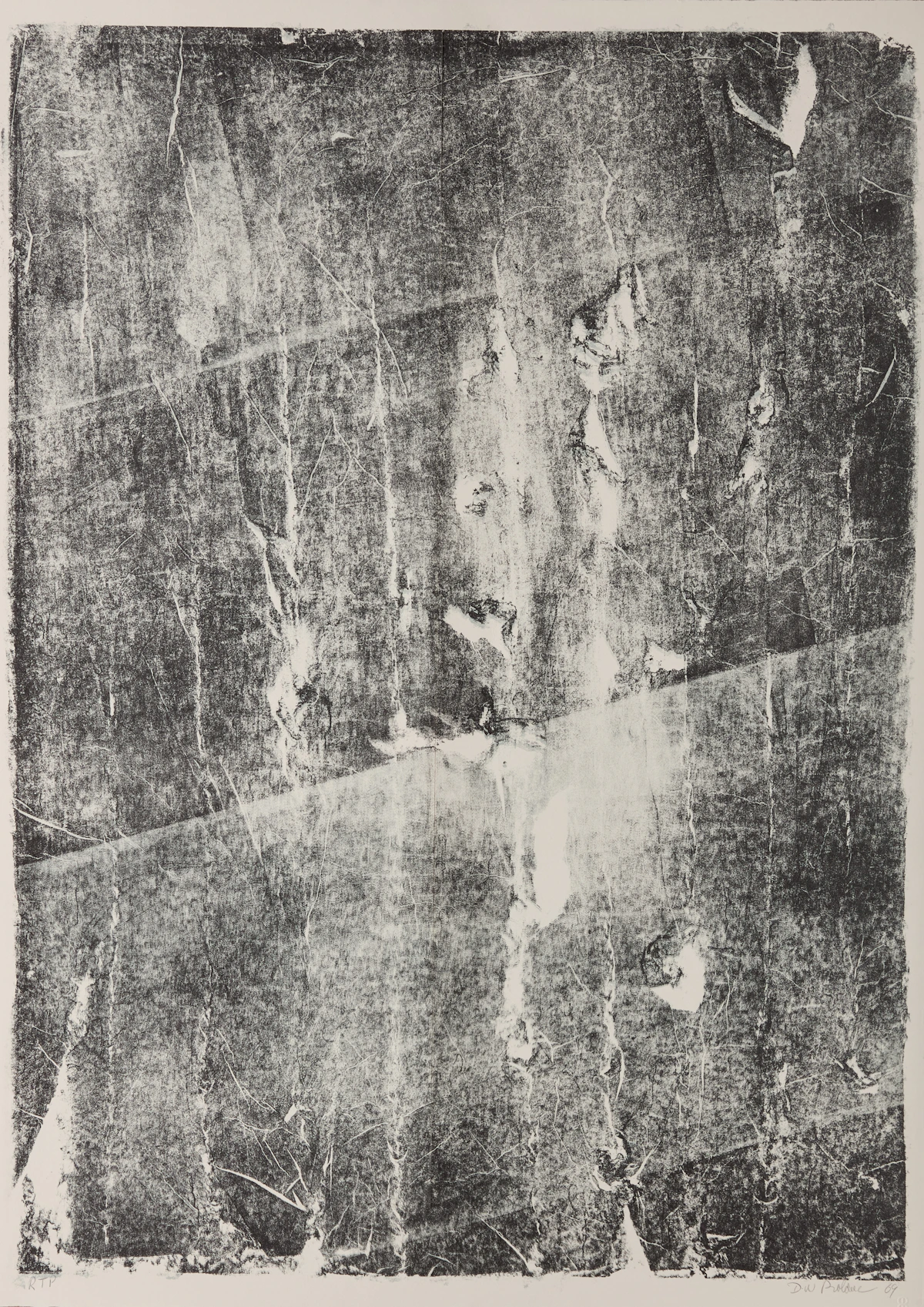 David Bolduc, Untitled, colour lithograph, 1969 - view 2