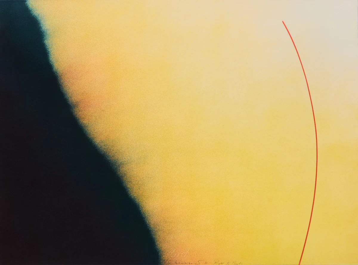 Kenneth Campbell Lochhead, Blue Cutter; Outer Reach, two colour lithographs, 1971 - view 3