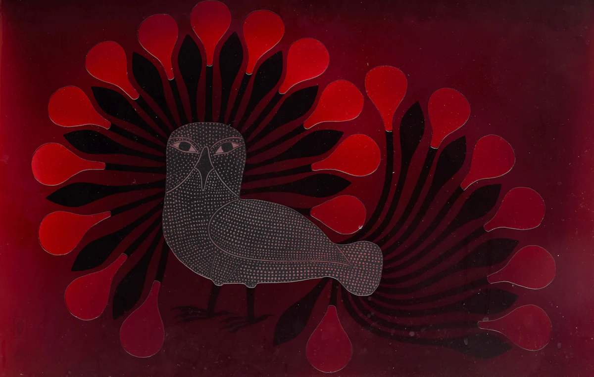 Sunburst Owl by Kenojuak Ashevak