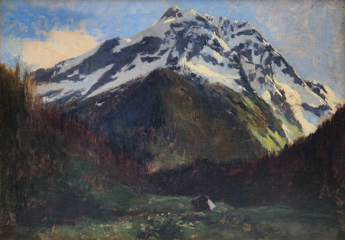 Cathedral Mountain by William Brymner
