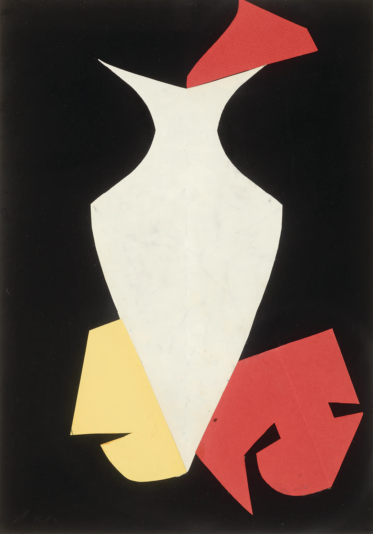Amphore et ses ombres by Jean (Hans) Arp