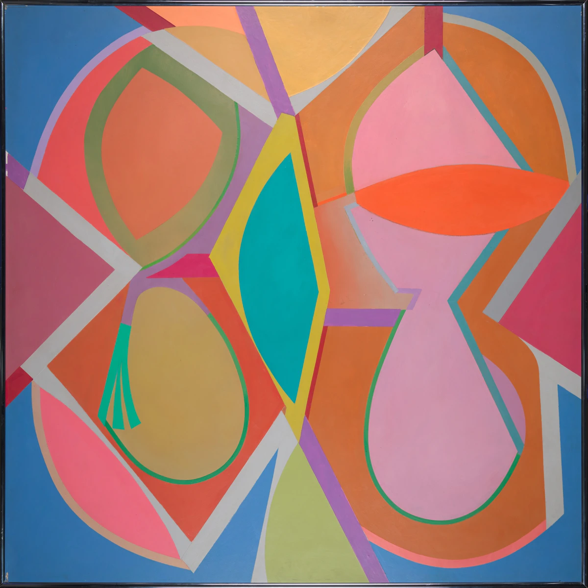 Douglas Gibb Morton, Partners, oil on board, 1984 - view 2