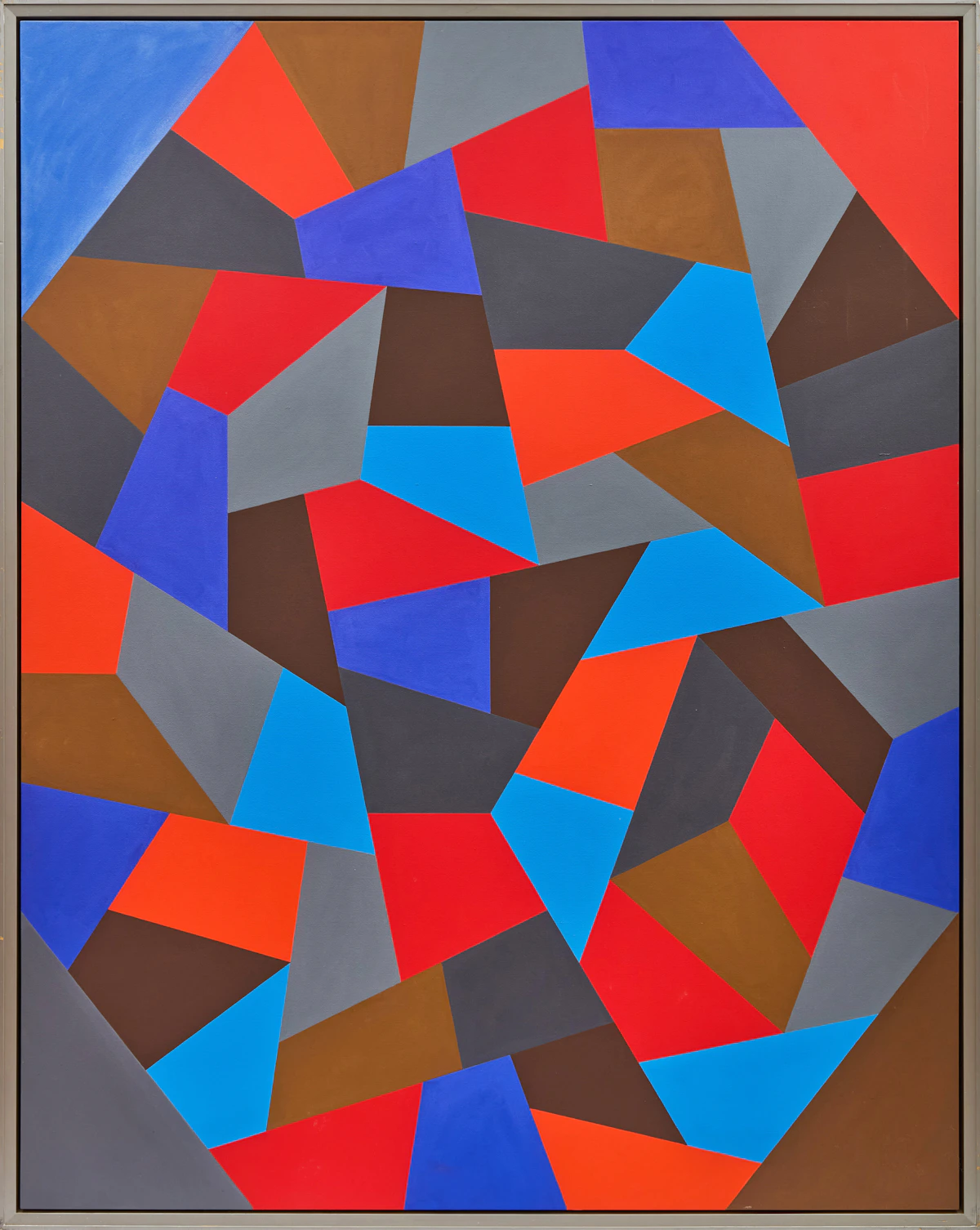 Jaan  Poldaas, Four Corners #1, oil on canvas, 1993 - view 2