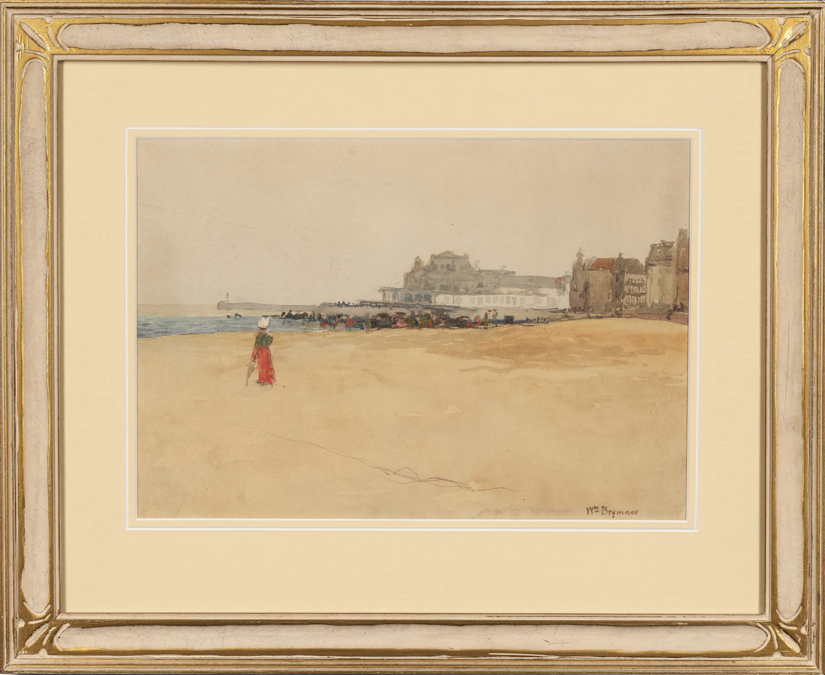 William Brymner, Ostend, Belgium, watercolour on paper, circa 1905 - view 2