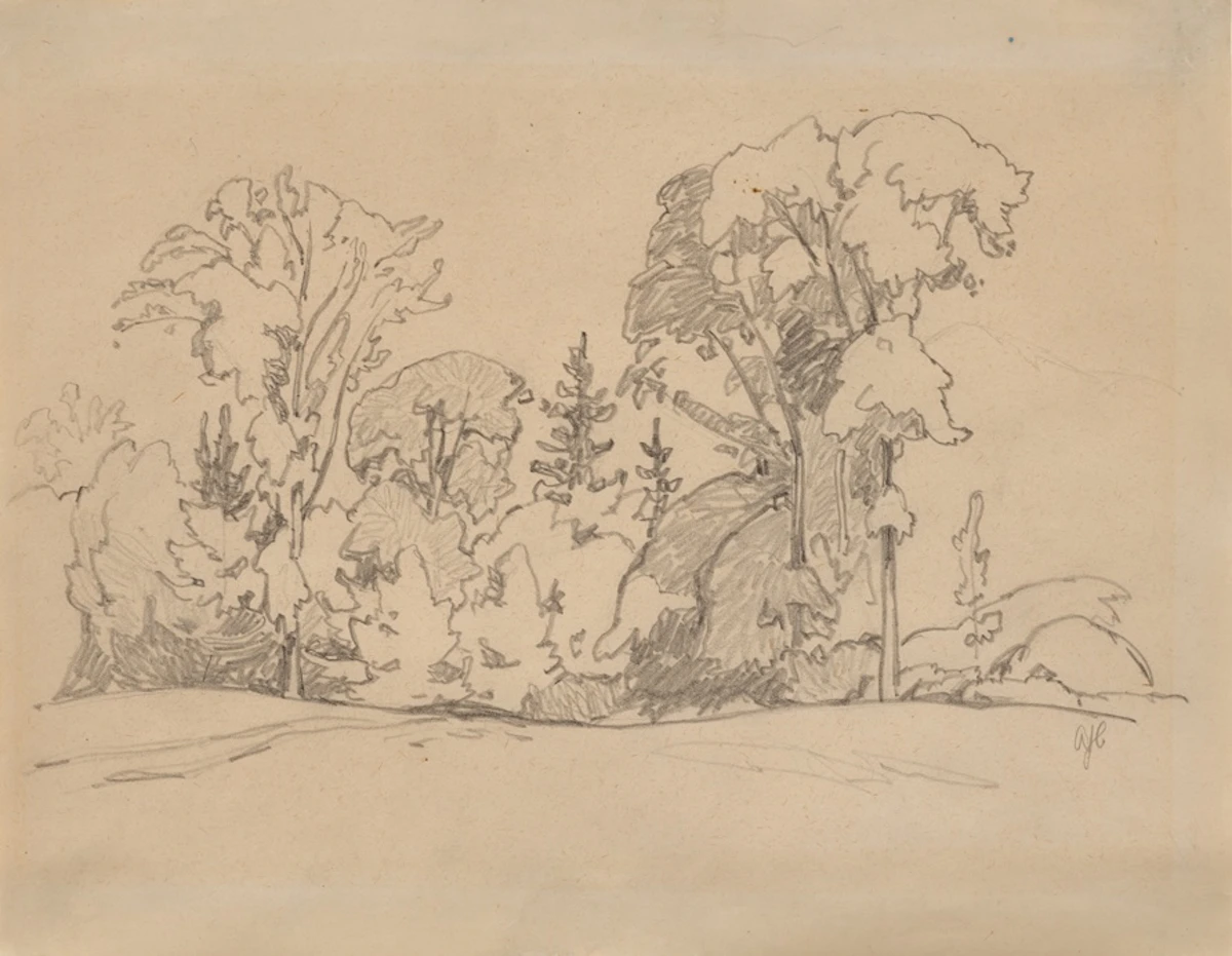 Untitled (Trees) by Alfred Joseph Casson