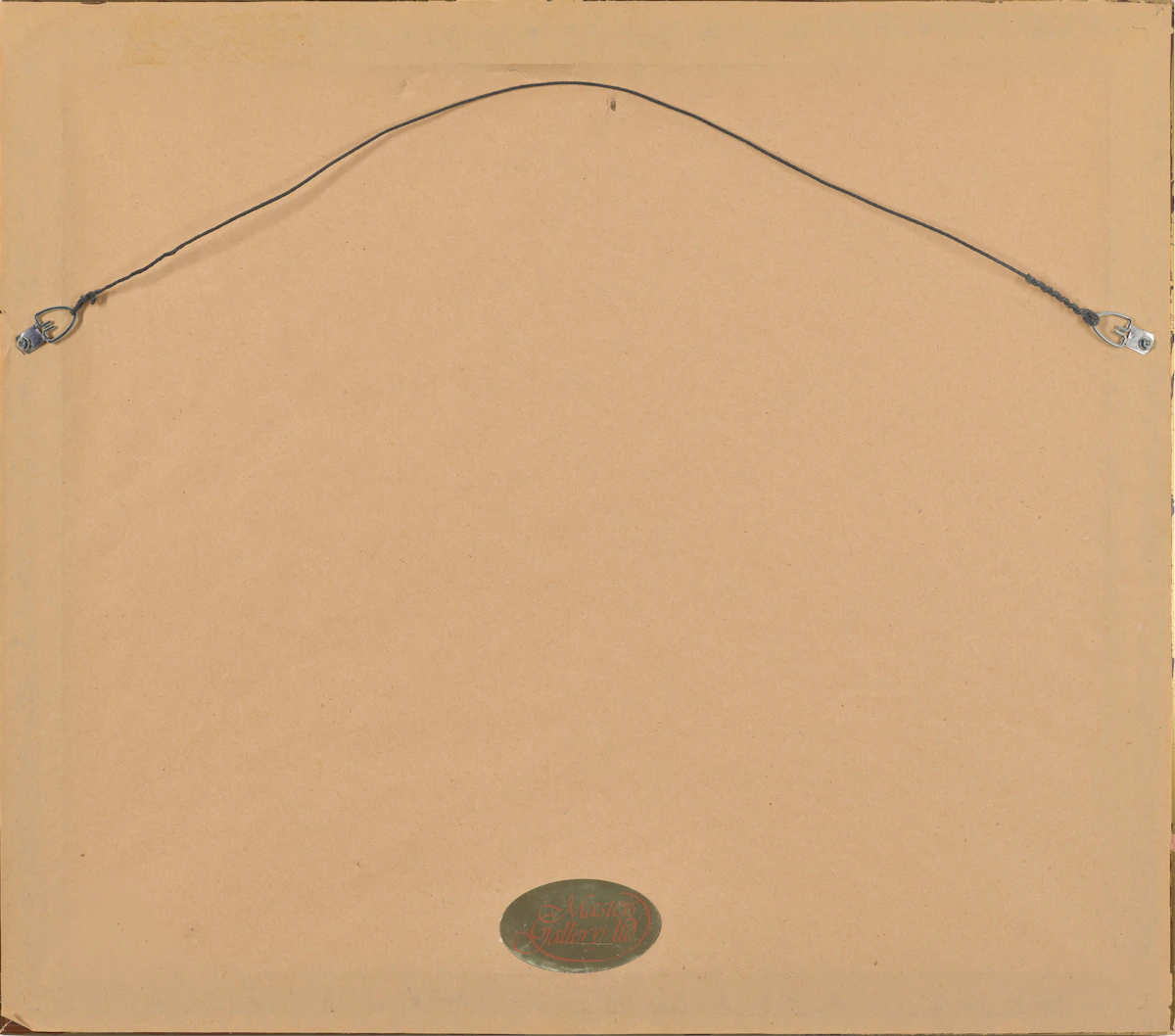 Alfred Joseph Casson, Old Driving Shed, graphite, circa 1972 - view 3