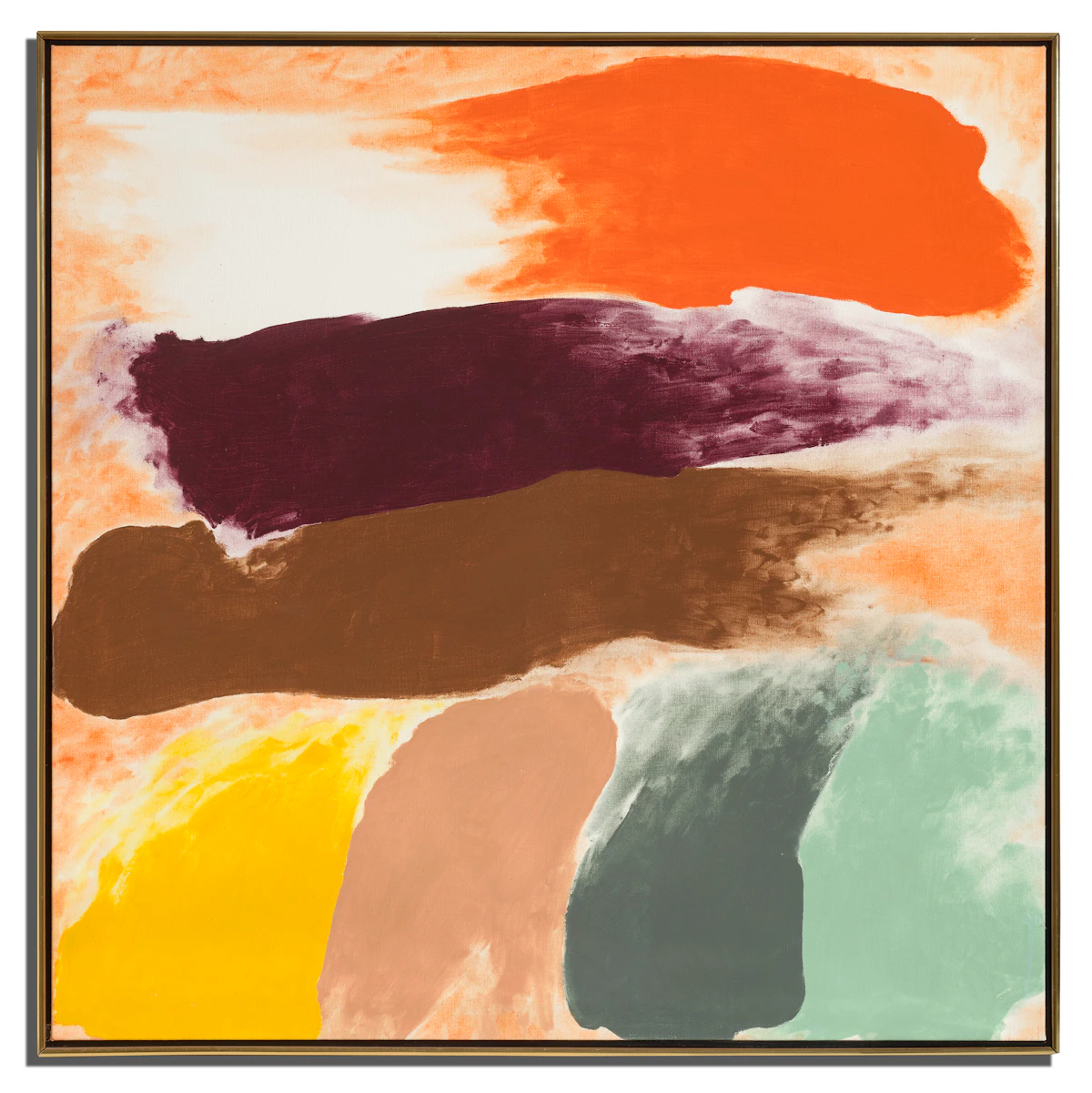 Friedel Dzubas, Afterglow, 1976, Magna (acrylic) on canvas - view 2